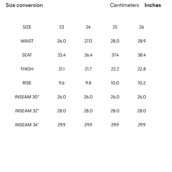 NWOT TOTEME Signature Twisted Seam Denim - Washed Blue - Sz 24 - Current Style - Picture 14 of 14